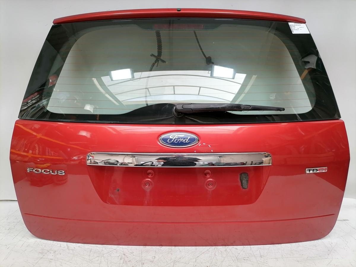 Ford Focus 2 original Heckklappe mit Heckscheibe Tango Rot Kombi Facelift Bj.2009